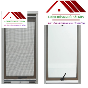 Cửa Lưới Chống Muỗi Cuốn Lên Chống Bung Mép Hệ Sagowin 01 MSP: SWA-L
