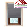 Cửa lưới xếp kết hợp màn rèm cản nắng tổ ong 01 MSP SWB-ML